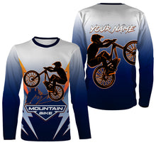 Load image into Gallery viewer, Personalized Mountain Biking Jersey - MTB Jersey Biking Shirt Cycling Shirt Mountain Biking Shirt - JTS413