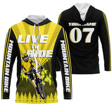 Load image into Gallery viewer, Cycling Jersey, Racing Cycling All Over Print Shirt, Live To Ride Shirt, Custom Mountain Biking Jersey| JTS428