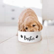 Load image into Gallery viewer, Personalized Pet Bowl with Your Pet's Name - Pet Bowl for Your Dog, Cat - NQS1140