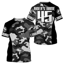 Load image into Gallery viewer, Camo Enduro Personalized Jersey UPF30+ Extreme Off-road Dirt Bike Racing Adult&amp;Kid Terrain Race| NMS705