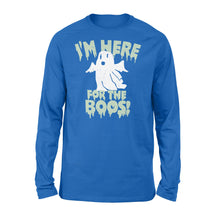 Load image into Gallery viewer, I'm here for the boos - Standard Long Sleeve