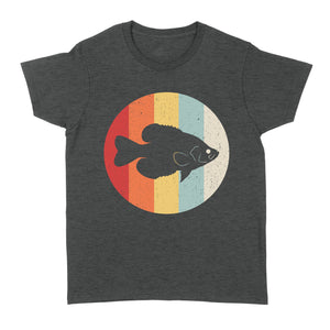 Retro Vintage Crappie Fishing Women's T-shirt - FSD2947 D02