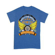Load image into Gallery viewer, Motorcycle Men T-shirt - Live Free Ride Hard Cool Biker Shirt, Motocross Off-road Racing Tee Shirt| NMS151 A01