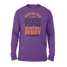 Load image into Gallery viewer, Hunting Dad Long sleeve Father's Day birthday Gift for Dad Love Hunt - FSD1176